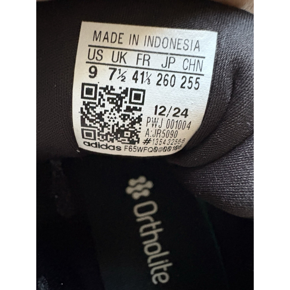 Adidas Womens Run Falcon 5 Athletic Shoe Black White Size 9 NEW - Picture 6 of 6